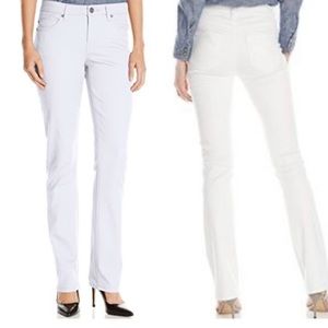 LIVERPOOL JEANS COMPANY Sadie Straight leg White Denim Jeans size 8 or 29 NWOT